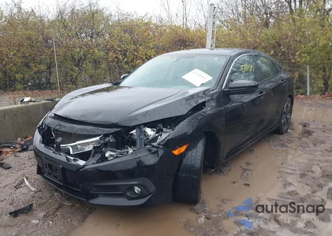 2016 Honda Civic Ex-T из США, поврежденный, VIN 2HGFC1F3XGH648865